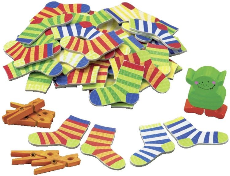 HABA Socken zocken, Suchspiel