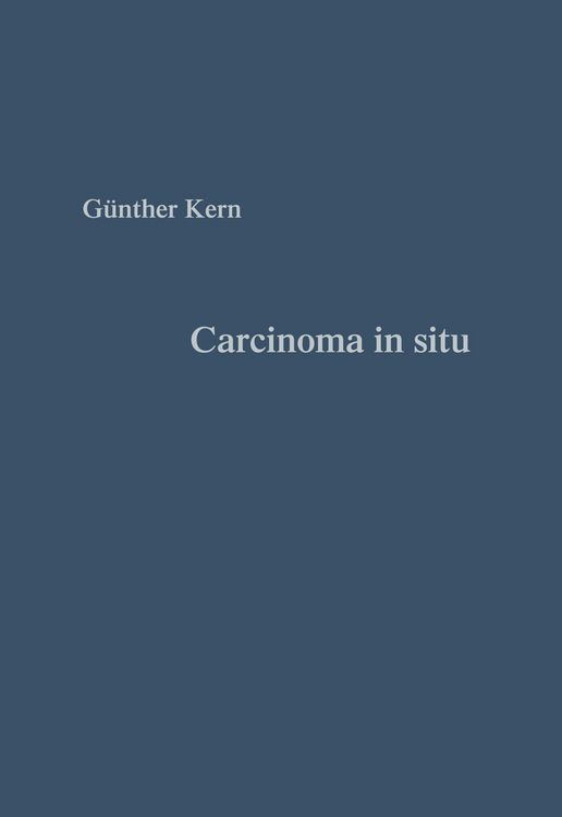 Produktbild: Carcinoma in situ