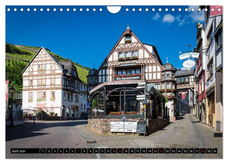 Produktbild: Kulturlandschaft Rheingau (Wandkalender 2026 DIN A4 quer), CALVENDO Monatskalender