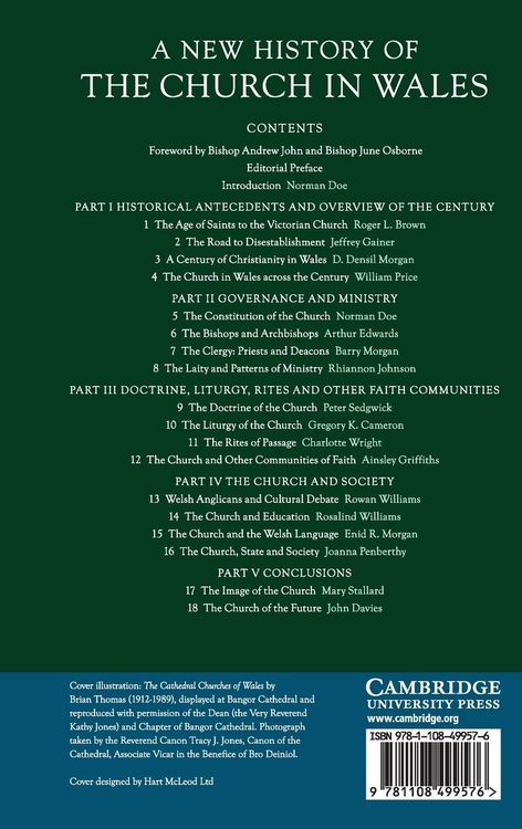 Produktbild: A New History of the Church in Wales