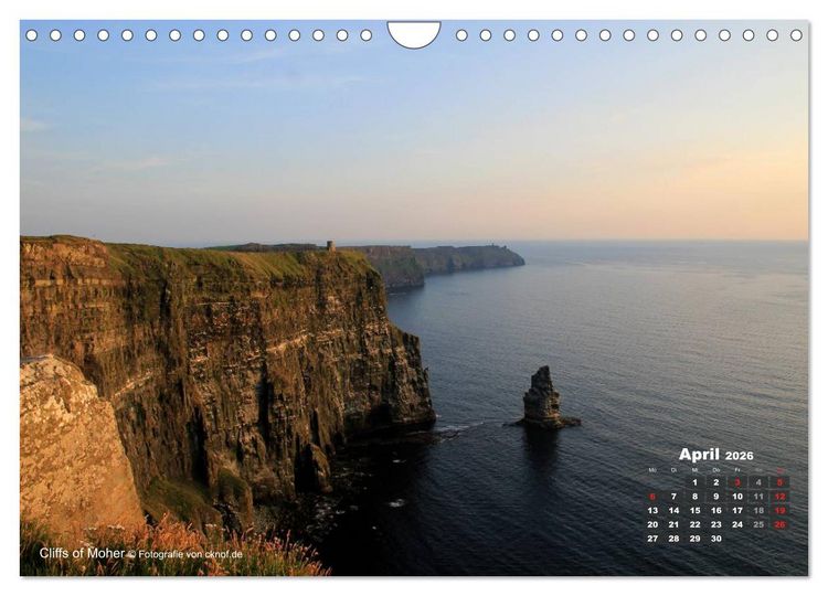 Produktbild: Irland (Wandkalender 2026 DIN A4 quer), CALVENDO Monatskalender