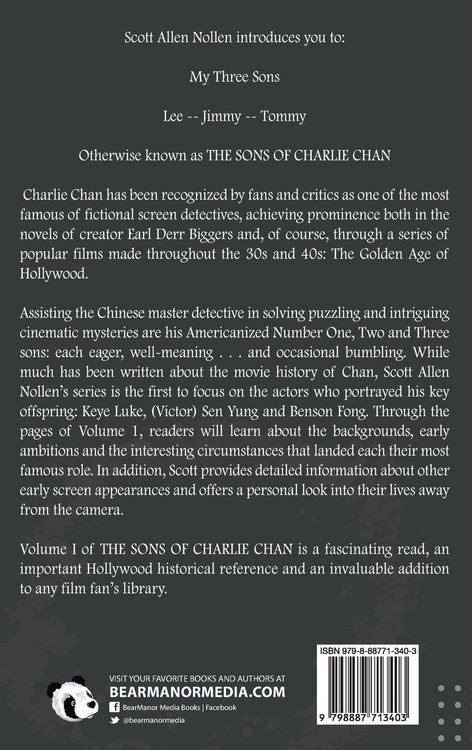 Produktbild: Sons of Charlie Chan Volume 1 (hardback)
