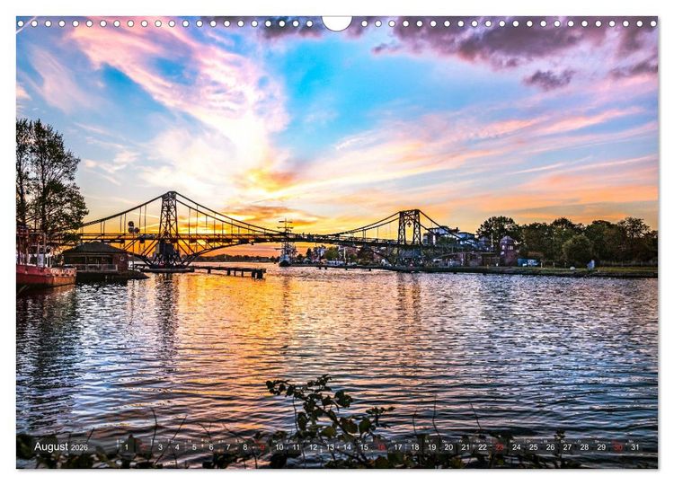 Produktbild: Farbspiele im Licht der Sonne (Wandkalender 2026 DIN A3 quer), CALVENDO Monatskalender