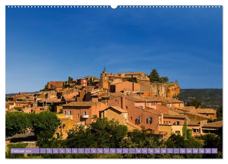 Produktbild: Ein Sommer in der Provence: Luberon und Vaucluse (Wandkalender 2026 DIN A2 quer), CALVENDO Monatskalender