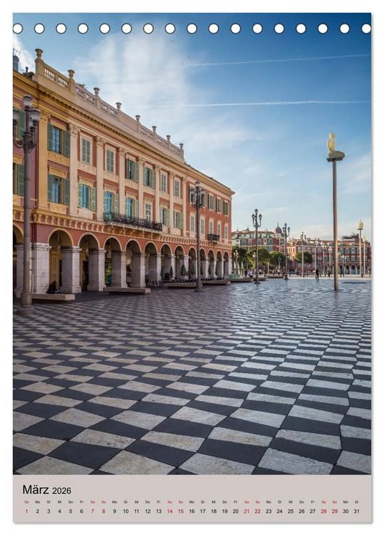Produktbild: C&Ocirc;TE D&rsquo;AZUR Cannes, Monaco und Nizza (Tischkalender 2026 DIN A5 hoch), CALVENDO Monatskalender