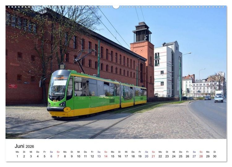 Produktbild: Stra&szlig;enbahnen in Europa (Wandkalender 2026 DIN A2 quer), CALVENDO Monatskalender