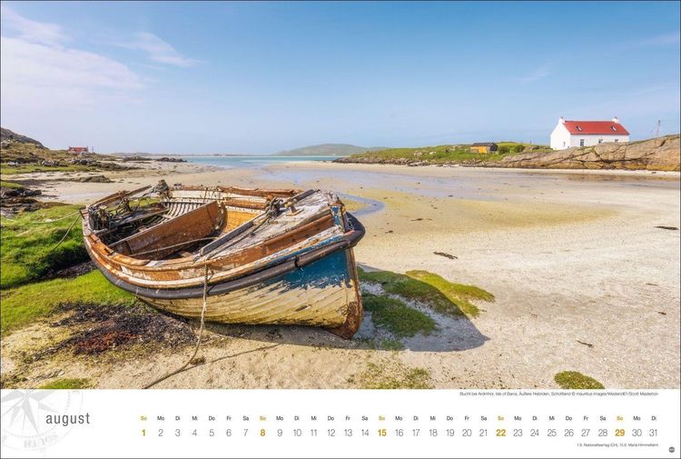 Produktbild: Schottland Globetrotter Kalender 2027 - Von wilden K&uuml;sten, Seen und Bergen