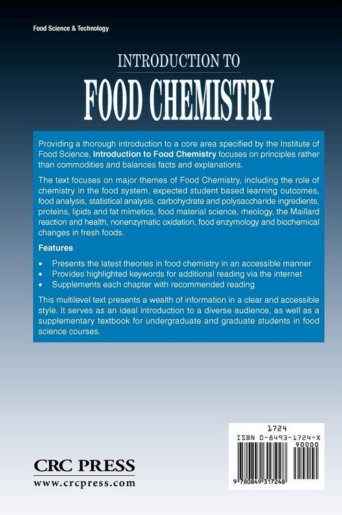 Produktbild: Introduction to Food Chemistry