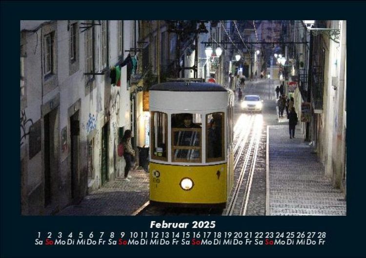 Produktbild: Lissabon 2025 Fotokalender DIN A5