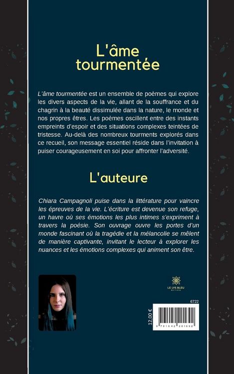 Produktbild: Chiara Campagnoli: L'&acirc;me tourment&eacute;e