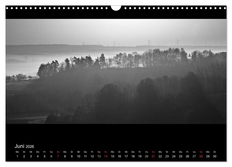 Produktbild: NEBEL (Wandkalender 2026 DIN A3 quer), CALVENDO Monatskalender