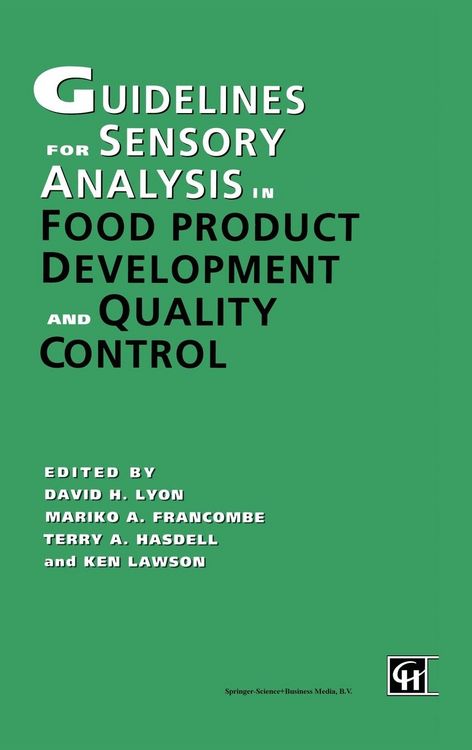 Produktbild: Guidelines for Sensory Analysis in Food Product Development and Quality Control