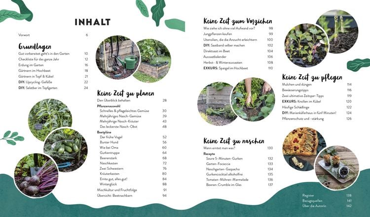 Produktbild: Keine Zeit zu g&auml;rtnern &ndash;&nbsp;Easy planen, pflegen und ernten: Gem&uuml;se, Kr&auml;uter & Beeren