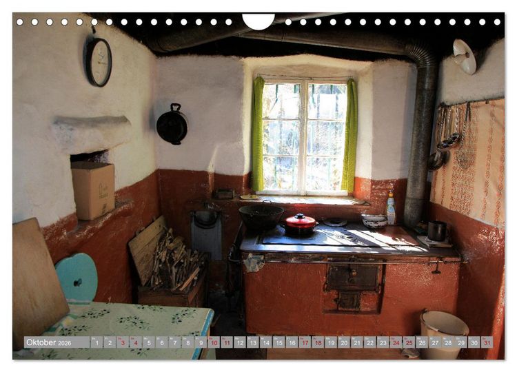 Produktbild: Ultental Wundersch&ouml;ne alte Bauernh&auml;user (Wandkalender 2026 DIN A4 quer), CALVENDO Monatskalender