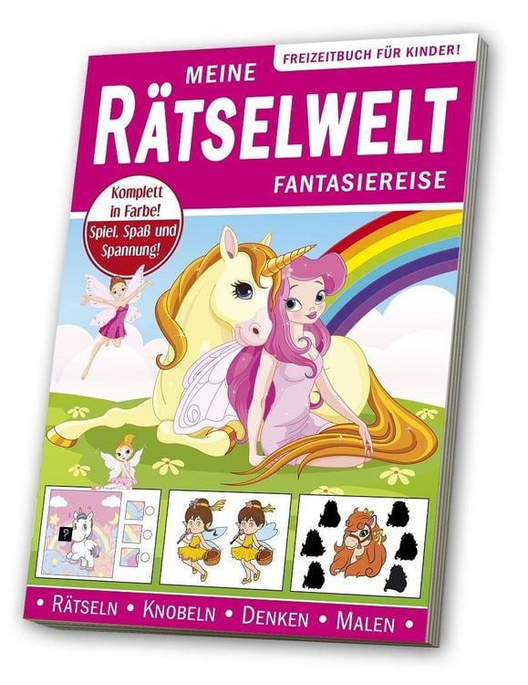 Produktbild: Meine R&auml;tselwelt f&uuml;r M&auml;dchen/Fantasiereise