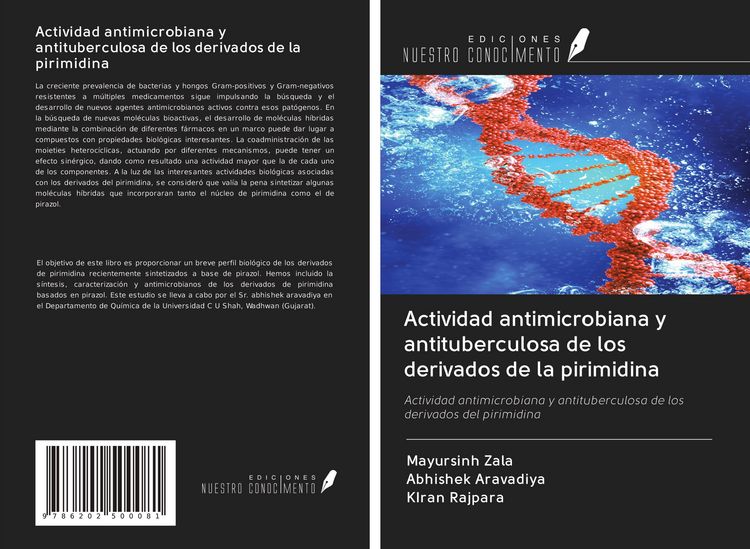 Produktbild: Actividad antimicrobiana y antituberculosa de los derivados de la pirimidina