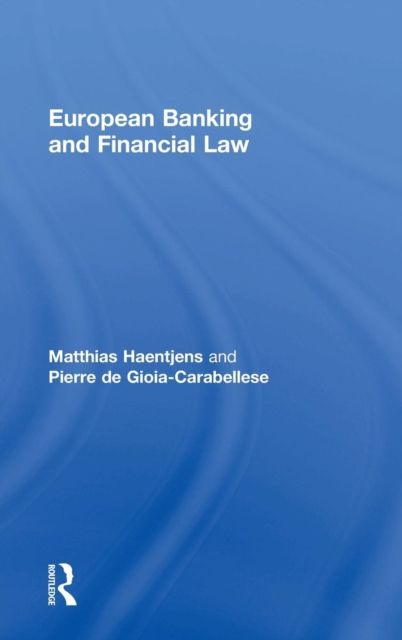 Produktbild: Haentjens, M: European Banking and Financial Law