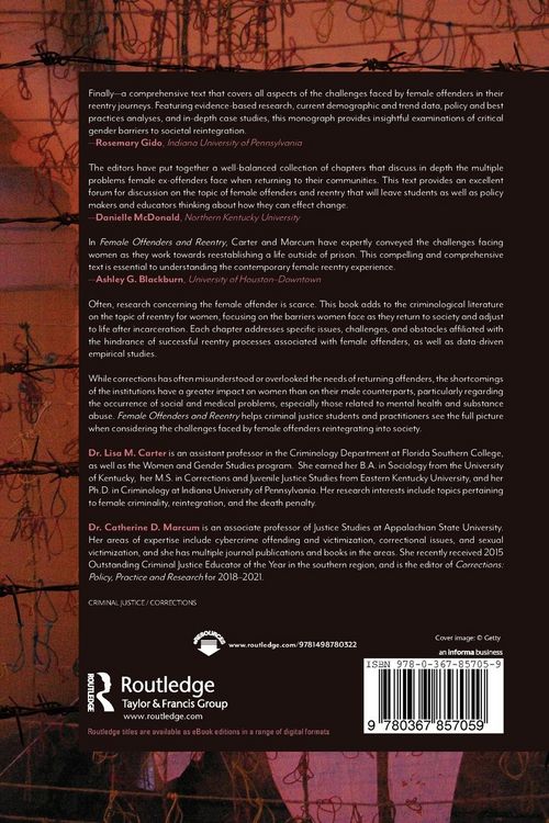 Produktbild: Female Offenders and Reentry