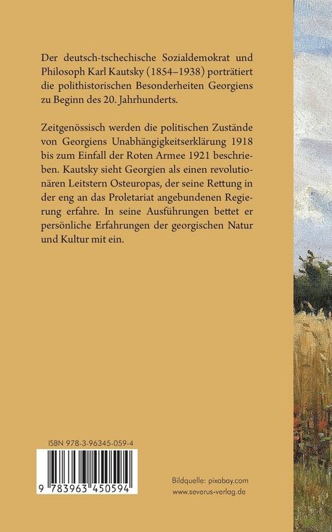 Produktbild: Georgien. Eine sozialdemokratische Bauernrepublik