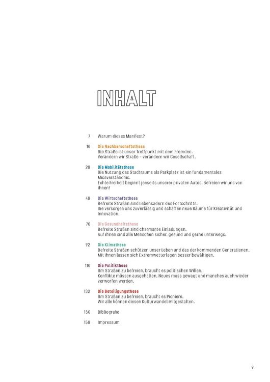 Produktbild: Manifest der freien Stra&szlig;e