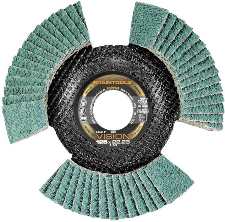Produktbild: Rhodius 207085 LSZ F VISION Lamellenschleifscheibe Durchmesser 115mm 1St.