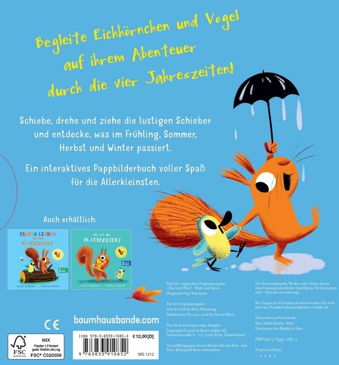 Produktbild: Der Bl&auml;tterdieb zum Drehen und Schieben