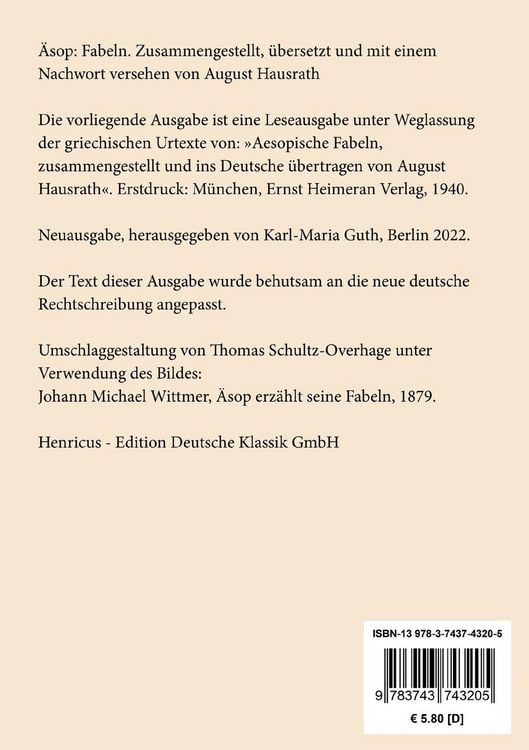 Produktbild: Fabeln