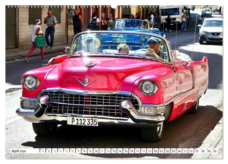 Produktbild: Auto Legenden CADILLAC (hochwertiger Premium Wandkalender 2026 DIN A2 quer), Kunstdruck in Hochglanz
