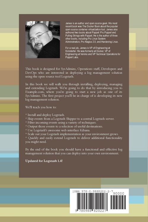 Produktbild: The Logstash Book