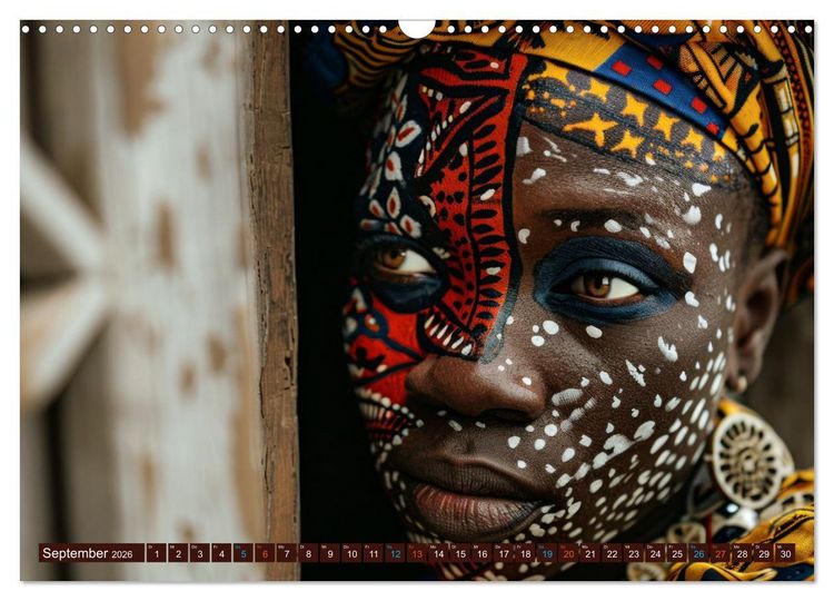 Produktbild: Faszination Bodypainting (Wandkalender 2026 DIN A3 quer), CALVENDO Monatskalender