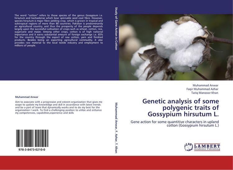Produktbild: Genetic analysis of some polygenic traits of Gossypium hirsutum L.