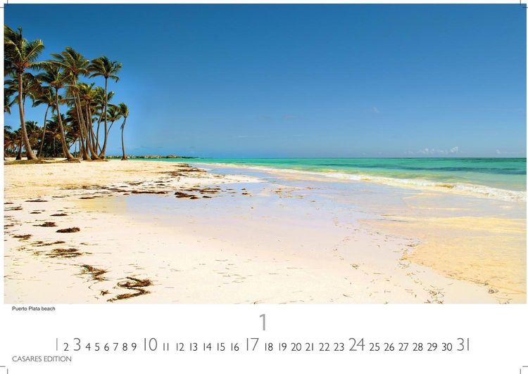 Produktbild: Dominikanische Republik Kalender 2027 &ndash; Wandkalender | Fotokalender Karibik 24x35cm &ndash; Bildkalender mit exotischen Motiven, ideal f&uuml;r Strandfans, Weltenbummler & Karibiktr&auml;umer