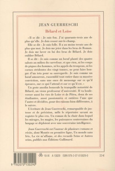 Produktbild: B&eacute;lard et Lo&iuml;se