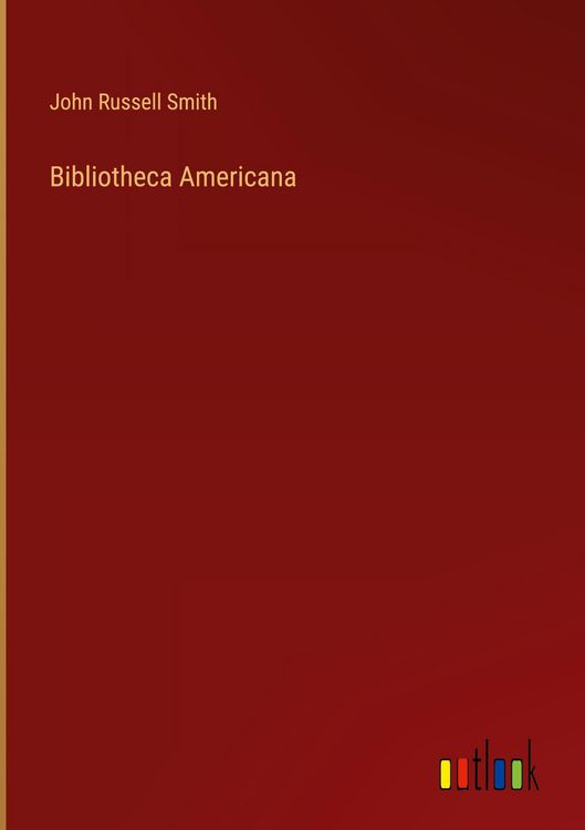 Produktbild: Bibliotheca Americana