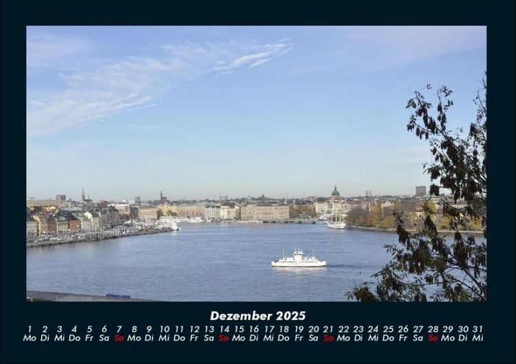 Produktbild: Boote 2025 Fotokalender DIN A4
