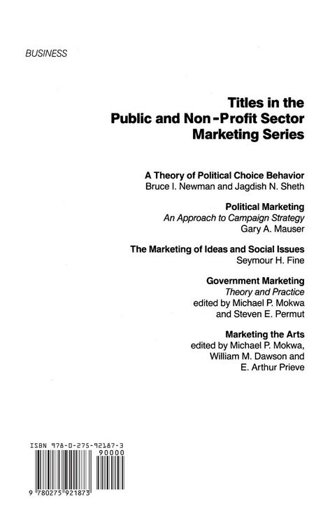 Produktbild: A Theory of Political Choice Behavior
