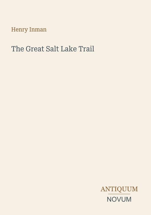 Produktbild: The Great Salt Lake Trail