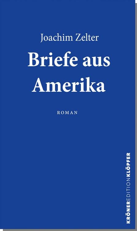 Bild vom Artikel Briefe aus Amerika vom Autor Joachim Zelter
