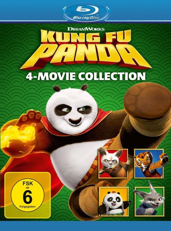 Produktbild: Kung Fu Panda - 1-4 Collection [4 BRs]