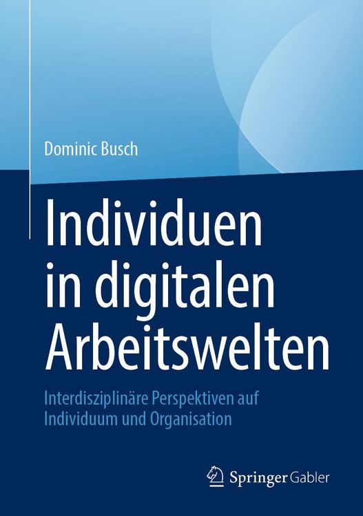 Produktbild: Individuen in digitalen Arbeitswelten