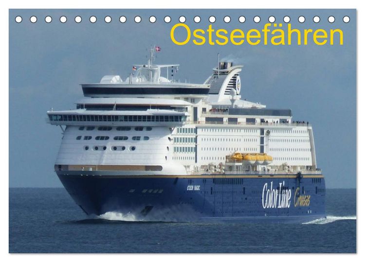 Produktbild: Ostseef&auml;hren (Tischkalender 2026 DIN A5 quer), CALVENDO Monatskalender