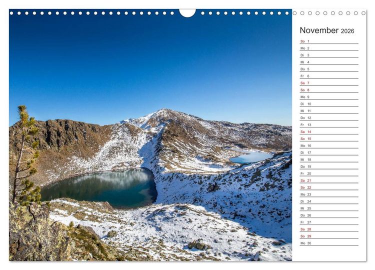 Produktbild: Bergseen im Ultental (Wandkalender 2026 DIN A3 quer), CALVENDO Monatskalender