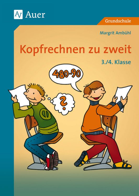 Produktbild: Kopfrechnen zu zweit, Klasse 3/4