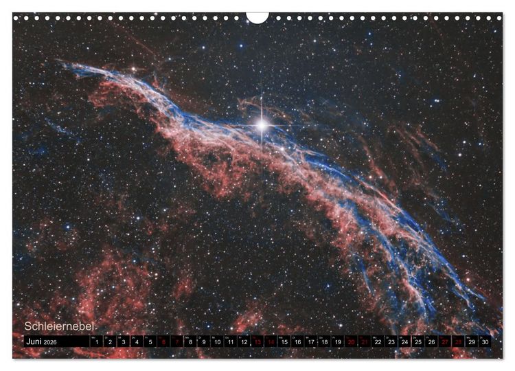Produktbild: Deep Sky Kalender (Wandkalender 2026 DIN A3 quer), CALVENDO Monatskalender
