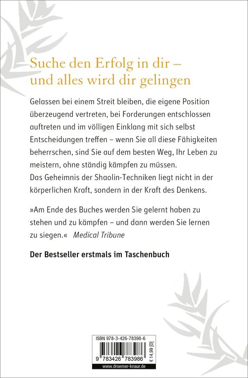 Produktbild: Shaolin - Du musst nicht k&auml;mpfen, um zu siegen!