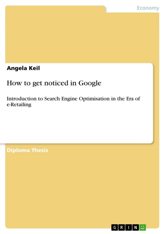 Produktbild: How to get noticed in Google