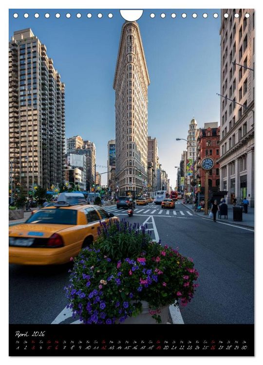 Produktbild: New York City (Wandkalender 2026 DIN A4 hoch), CALVENDO Monatskalender