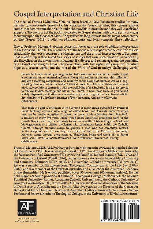 Produktbild: Gospel Interpretation and Christian Life