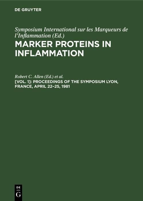 Produktbild: Proceedings of the Symposium Lyon, France, April 22-25, 1981