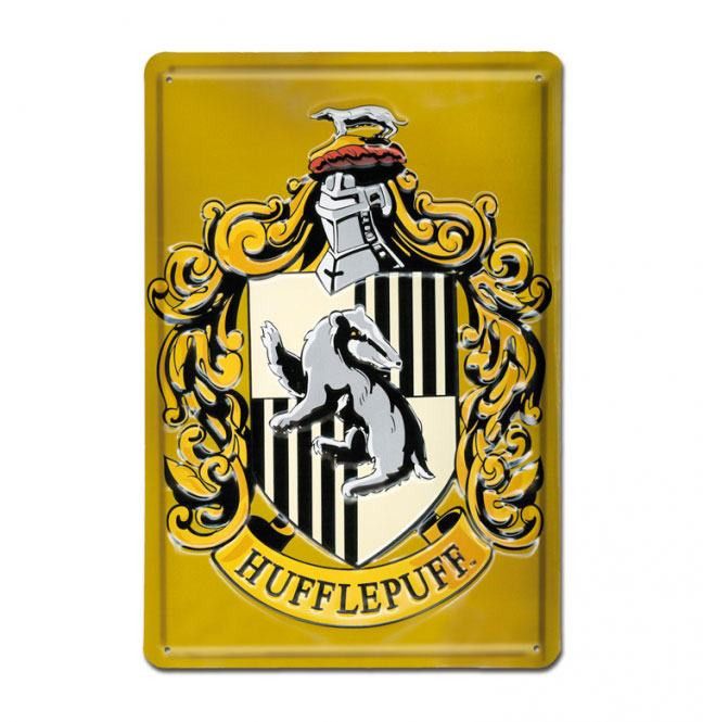 Produktbild: Harry Potter 3D Blechschild Hufflepuff